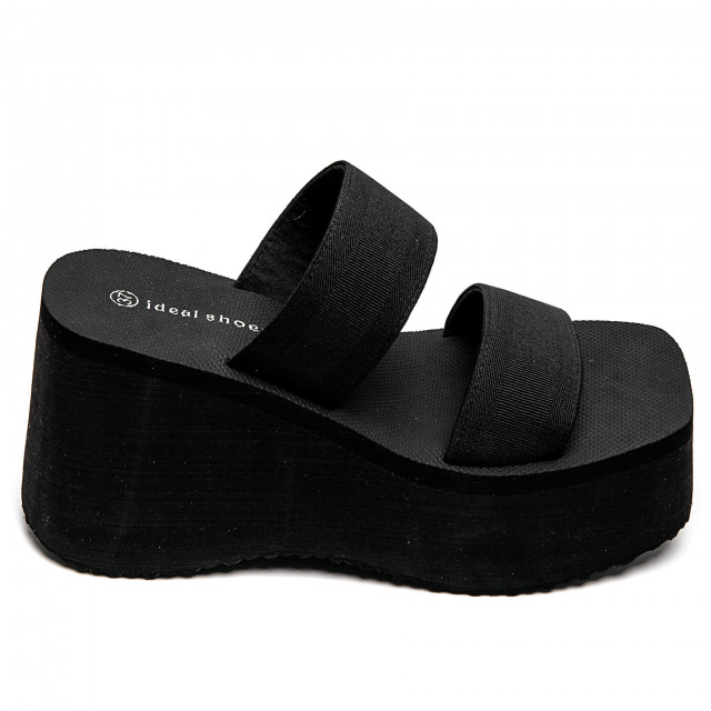 Ideal Shoes Chaussure Femmes Chaussures Compensées Sandales Compensées 3772