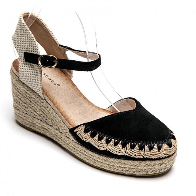 ideal shoes Chaussure femmes Chaussures compensées Sandales compensées 2255