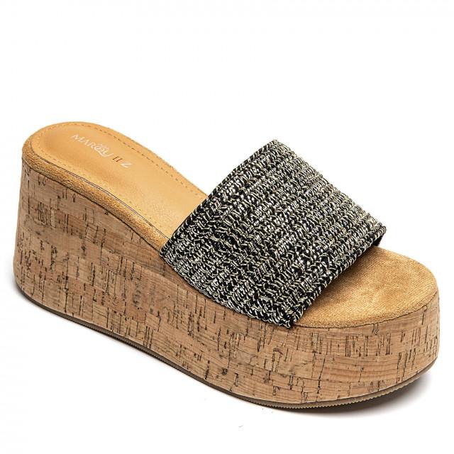 ideal shoes Chaussure femmes Chaussures compensées Sandales compensées 6972