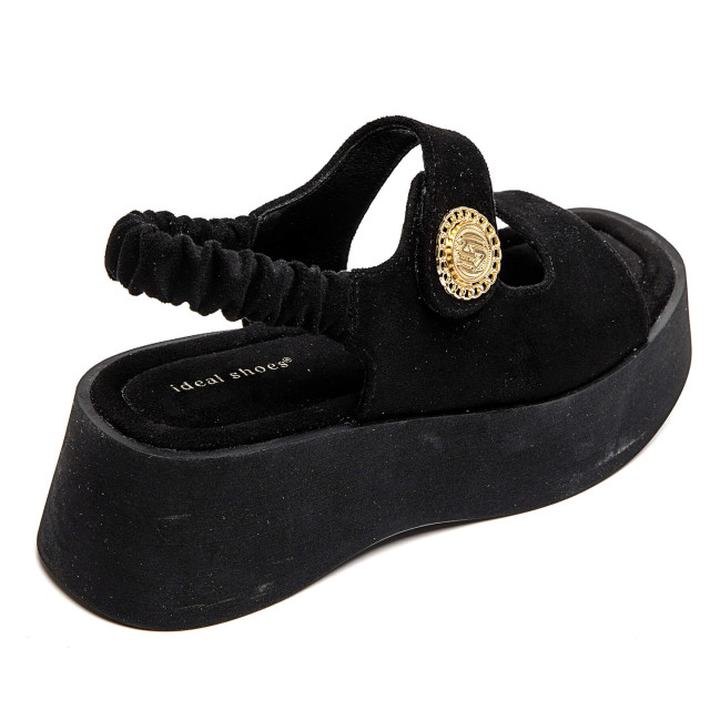 Ideal Shoes Chaussure Femmes Chaussures Compensées Sandales Compensées 8208