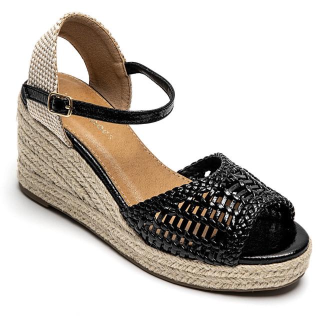 ideal shoes Chaussure femmes Chaussures compensées Sandales compensées 5987