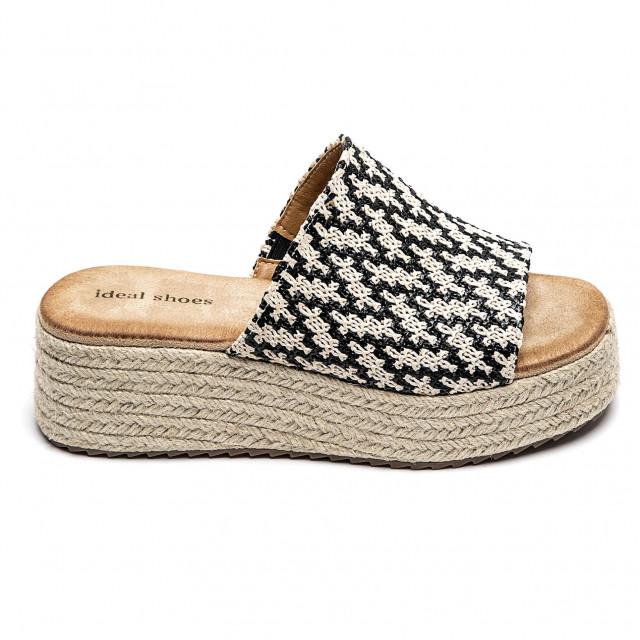 Ideal Shoes Chaussure Femmes Chaussures Compensées Sandales Compensées 5986