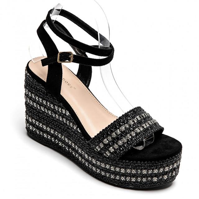 ideal shoes Chaussure femmes Chaussures compensées Sandales compensées 5527