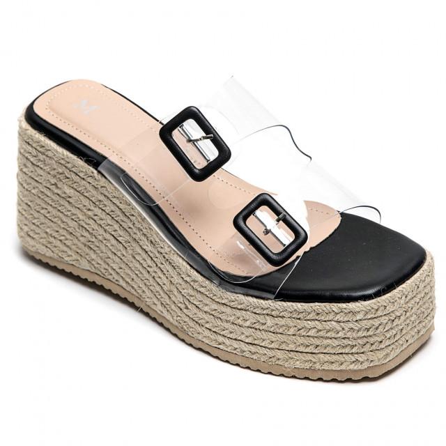 ideal shoes Chaussure femmes Chaussures compensées Sandales compensées 3245