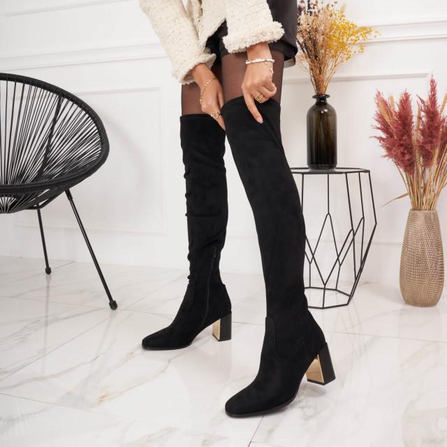 ideal shoes Chaussure femmes Cuissardes Cuissardes à talons 1623