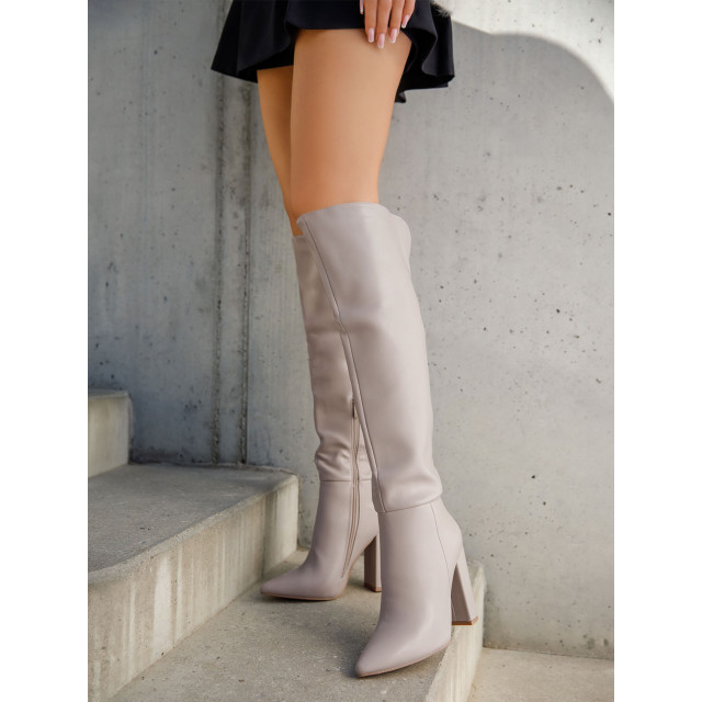 ideal shoes Chaussure femmes Cuissardes Cuissardes à talons 5676