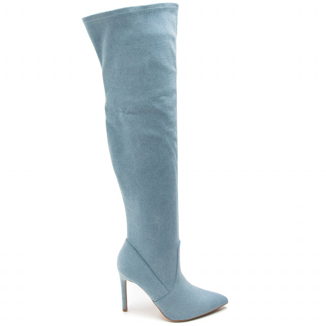 Ideal Shoes Chaussure Femmes Cuissardes Cuissardes à Talons 8714