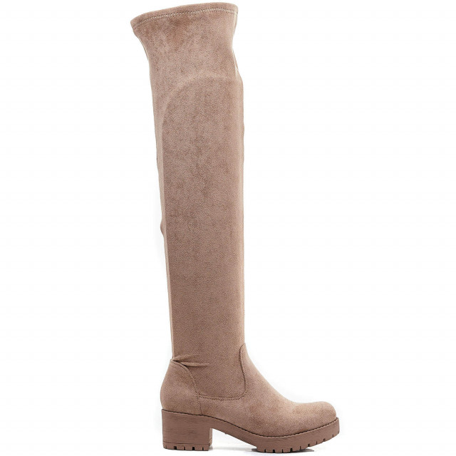 Ideal Shoes Chaussure Femmes Cuissardes Cuissardes à Talons E-4870