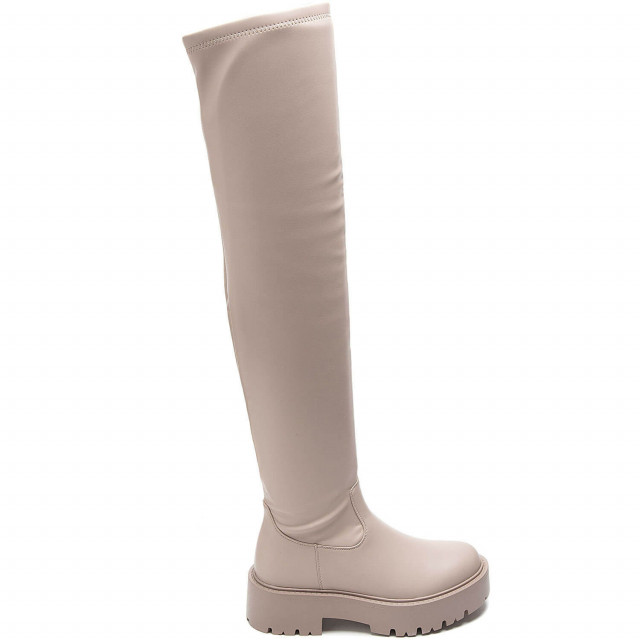 Ideal Shoes Chaussure Femmes Cuissardes Cuissardes Plates 1660