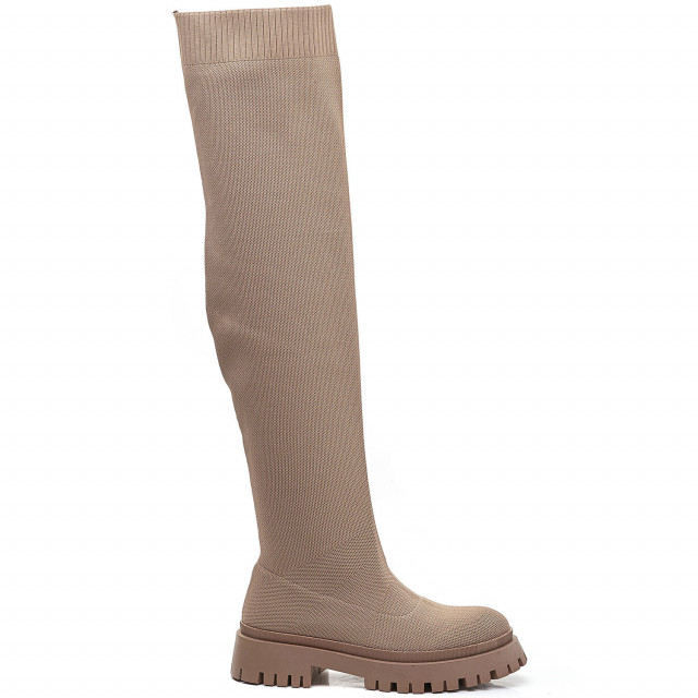 Ideal Shoes Chaussure Femmes Cuissardes Cuissardes Plates 8569A