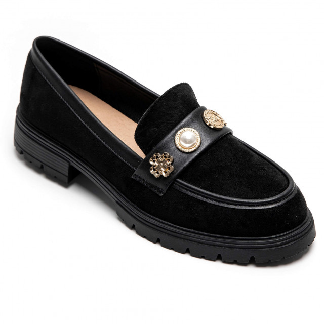 ideal shoes Chaussure femmes Derbies mocassins 2237