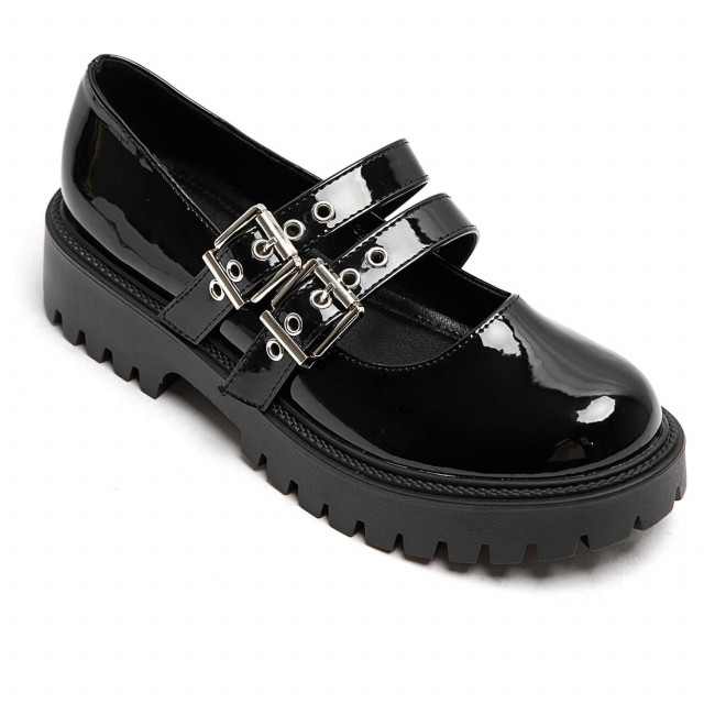 ideal shoes Chaussure femmes Derbies mocassins 3231