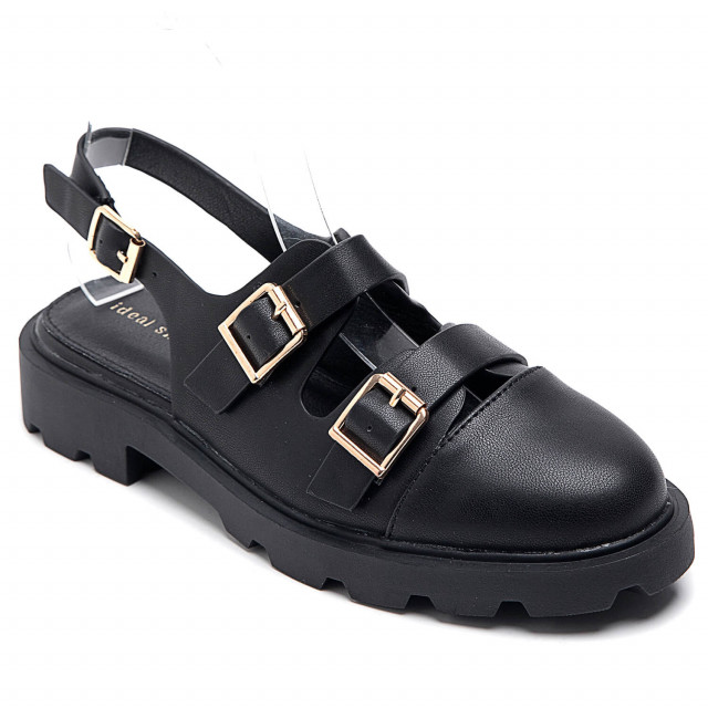 ideal shoes Chaussure femmes Derbies mocassins 8075