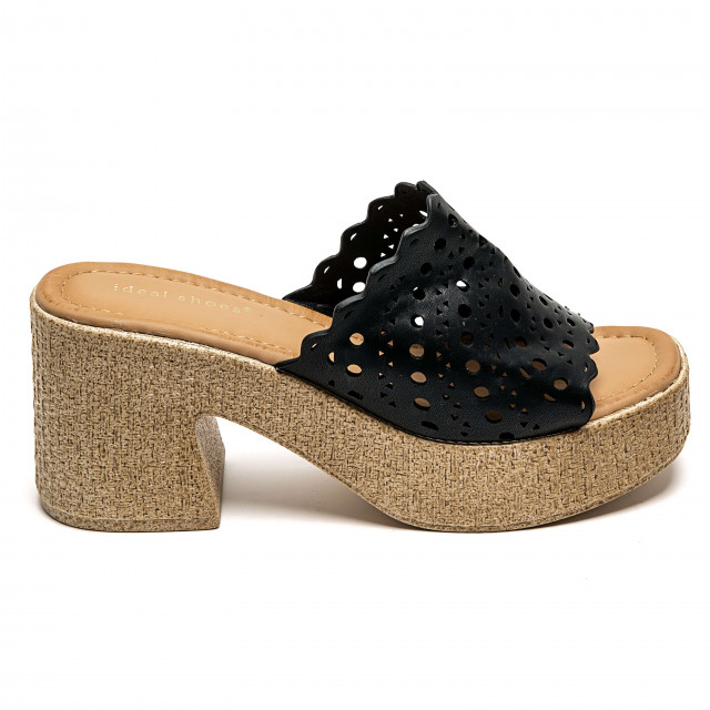 Ideal Shoes Chaussure Femmes Sandales Sandales à Talons 2291