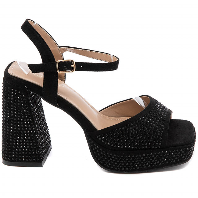 Ideal Shoes Chaussure Femmes Sandales Sandales à Talons 3685