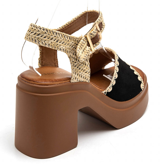 Ideal Shoes Chaussure Femmes Sandales Sandales à Talons 3847