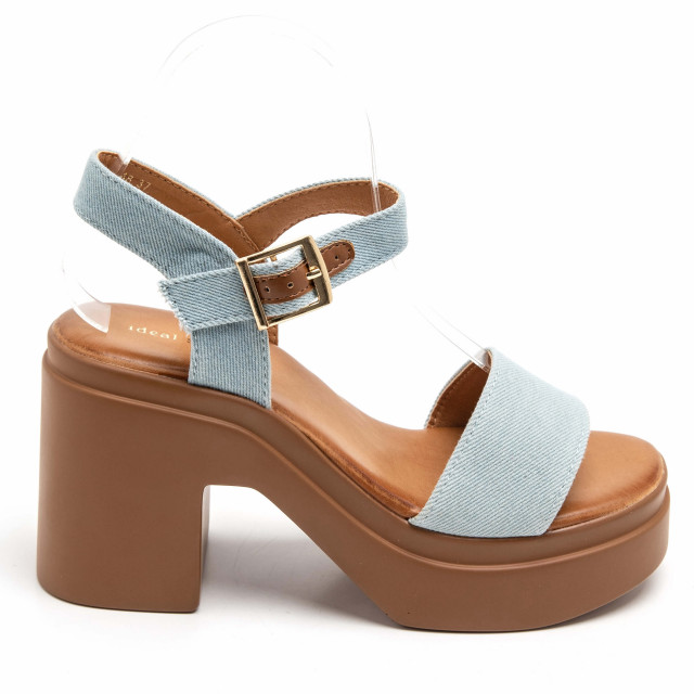 Ideal Shoes Chaussure Femmes Sandales Sandales à Talons 3848