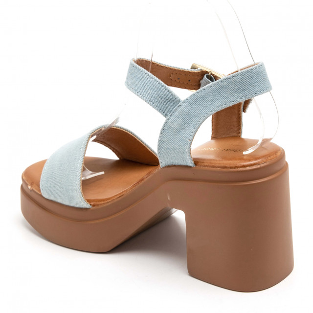 Ideal Shoes Chaussure Femmes Sandales Sandales à Talons 3848