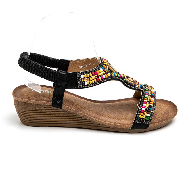 Ideal Shoes Chaussure Femmes Sandales Sandales à Talons 3851