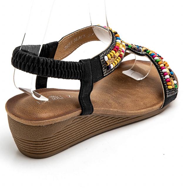 Ideal Shoes Chaussure Femmes Sandales Sandales à Talons 3851