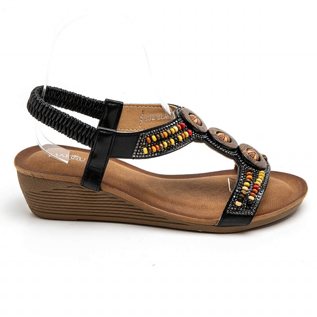 Ideal Shoes Chaussure Femmes Sandales Sandales à Talons 3852