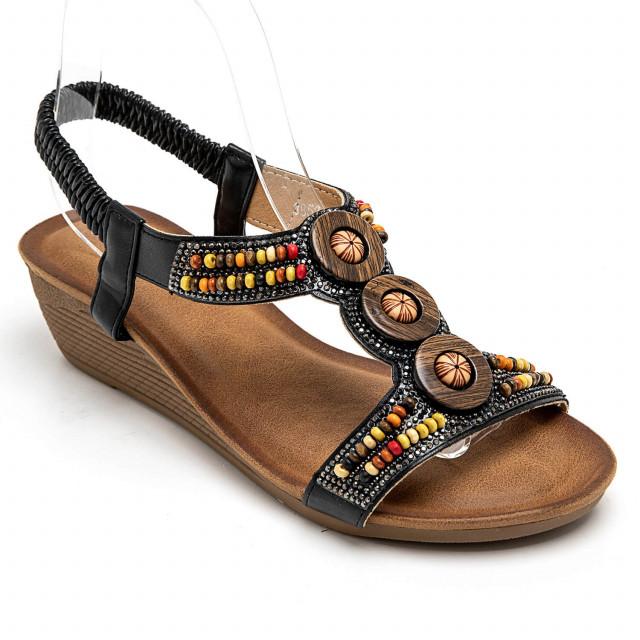 ideal shoes Chaussure femmes Sandales Sandales à talons 3852