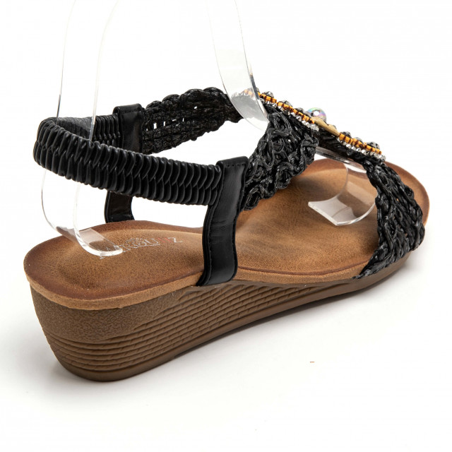 Ideal Shoes Chaussure Femmes Sandales Sandales à Talons 3863