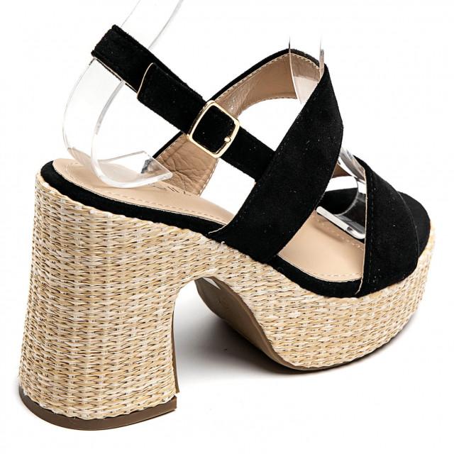 Ideal Shoes Chaussure Femmes Sandales Sandales à Talons 3876