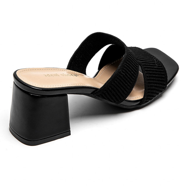 Ideal Shoes Chaussure Femmes Sandales Sandales à Talons 5518