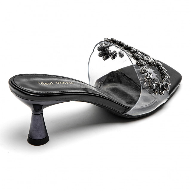 Ideal Shoes Chaussure Femmes Sandales Sandales à Talons 5529