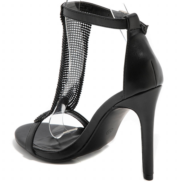 Ideal Shoes Chaussure Femmes Sandales Sandales à Talons 6864