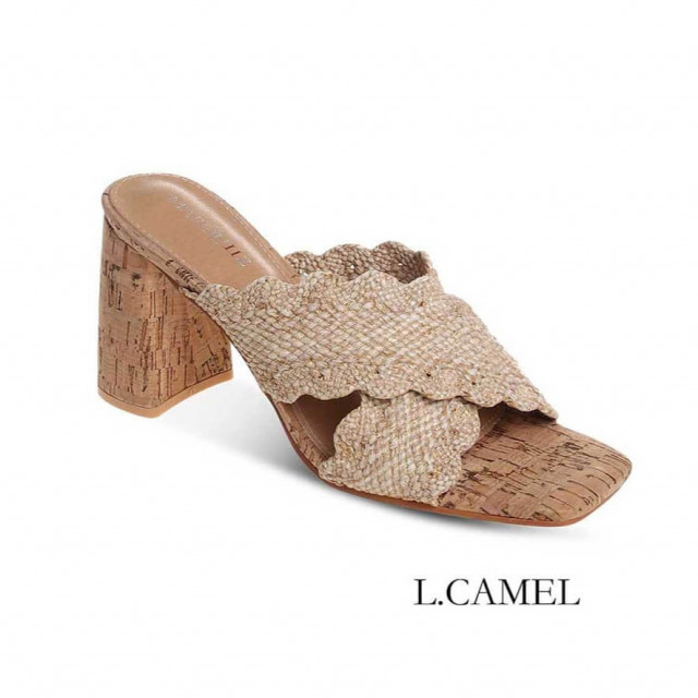 Ideal Shoes Chaussure Femmes Sandales Sandales à Talons 6963