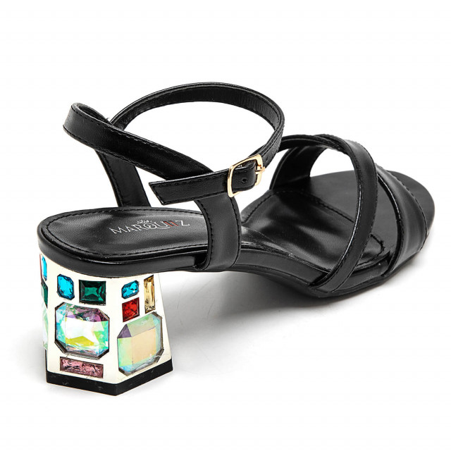 Ideal Shoes Chaussure Femmes Sandales Sandales à Talons 7393