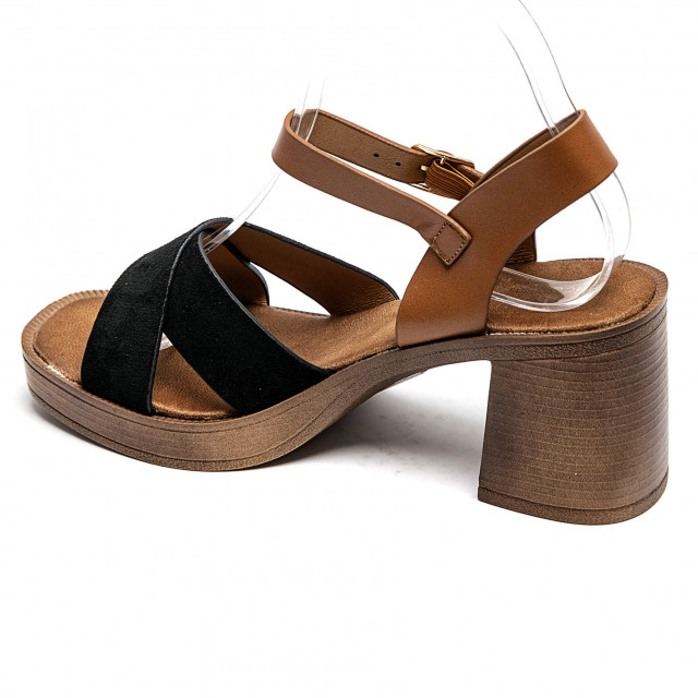 Ideal Shoes Chaussure Femmes Sandales Sandales à Talons 8241