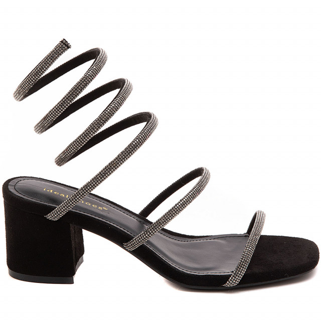 Ideal Shoes Chaussure Femmes Sandales Sandales à Talons 8706-1