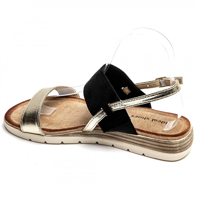 Ideal Shoes Chaussure Femmes Sandales Sandales Plates 1145