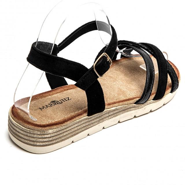Ideal Shoes Chaussure Femmes Sandales Sandales Plates 1146