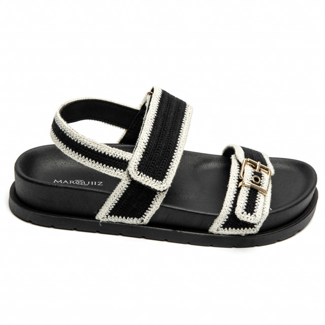 Ideal Shoes Chaussure Femmes Sandales Sandales Plates 1152