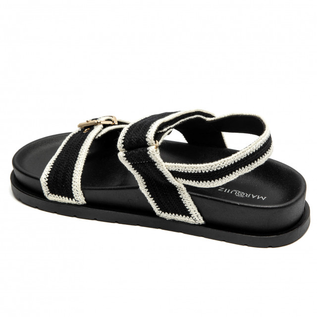 Ideal Shoes Chaussure Femmes Sandales Sandales Plates 1152