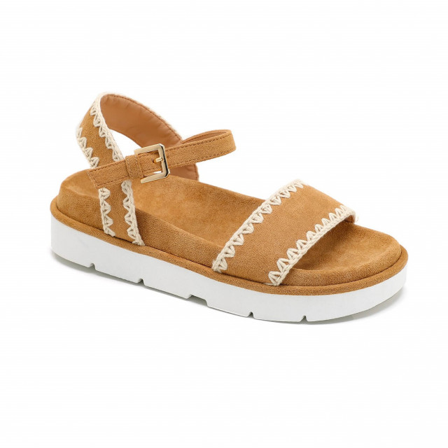 Ideal Shoes Chaussure Femmes Sandales Sandales Plates 1798