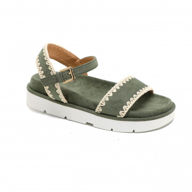 Ideal Shoes Chaussure Femmes Sandales Sandales Plates 1798