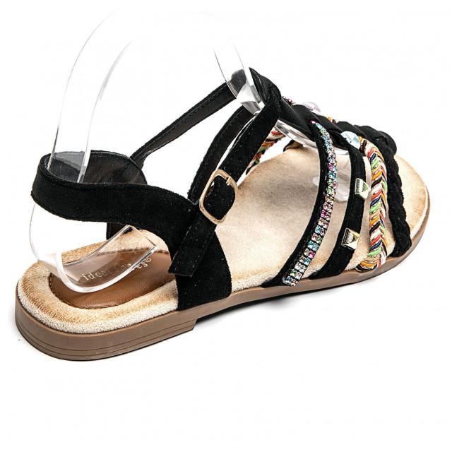 Ideal Shoes Chaussure Femmes Sandales Sandales Plates 2250