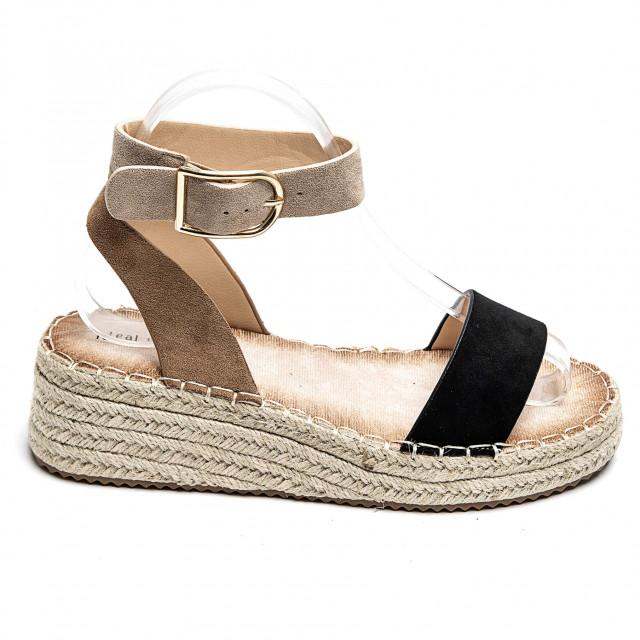 Ideal Shoes Chaussure Femmes Sandales Sandales Plates 2256