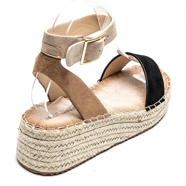 Ideal Shoes Chaussure Femmes Sandales Sandales Plates 2256