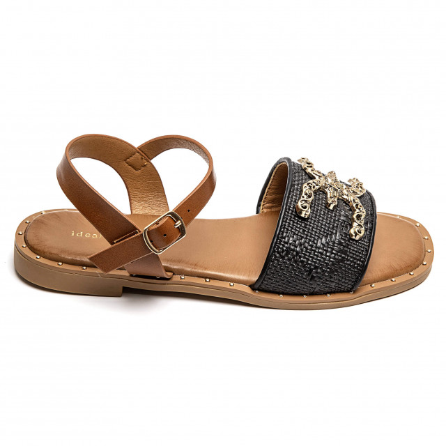 Ideal Shoes Chaussure Femmes Sandales Sandales Plates 2265