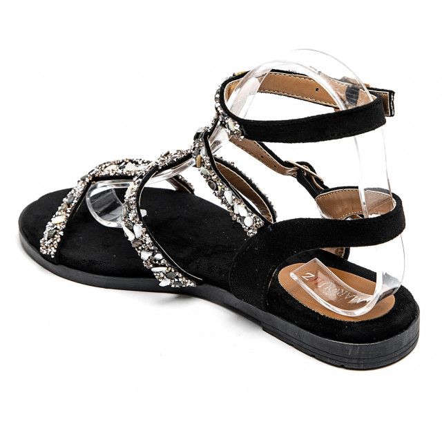 Ideal Shoes Chaussure Femmes Sandales Sandales Plates 2267