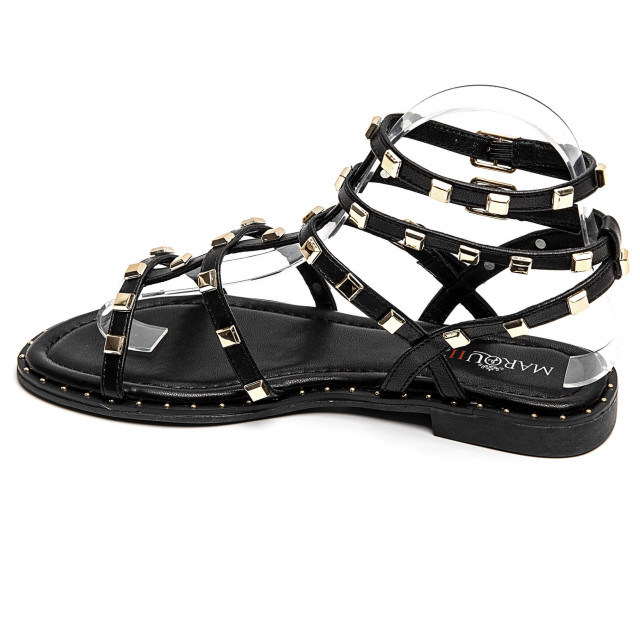 Ideal Shoes Chaussure Femmes Sandales Sandales Plates 2279