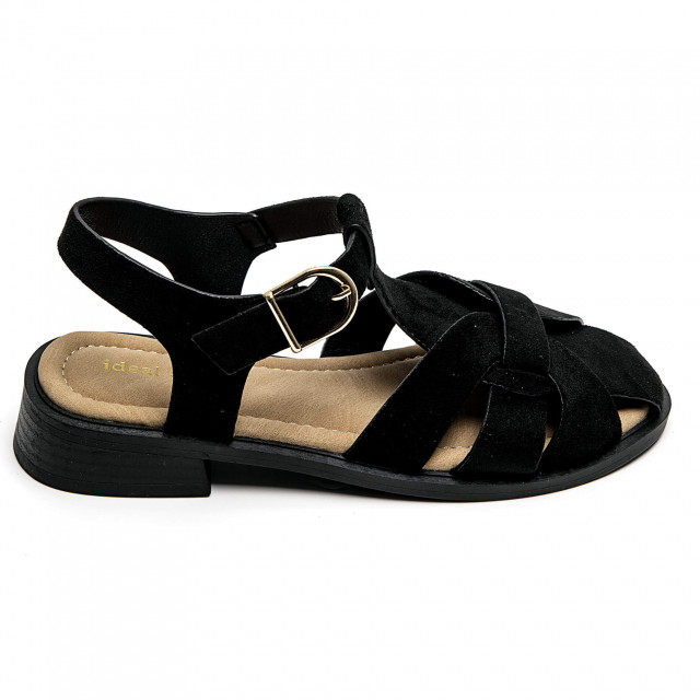 Ideal Shoes Chaussure Femmes Sandales Sandales Plates 3255