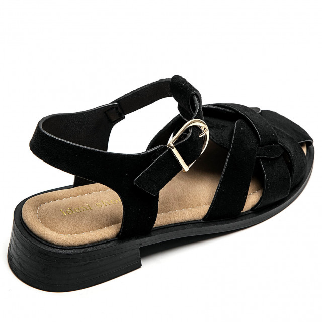 Ideal Shoes Chaussure Femmes Sandales Sandales Plates 3255