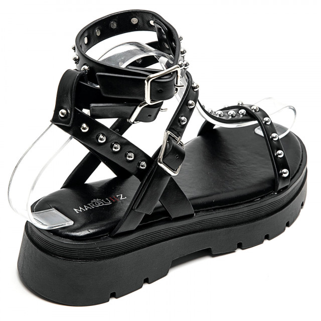 Ideal Shoes Chaussure Femmes Sandales Sandales Plates 3262